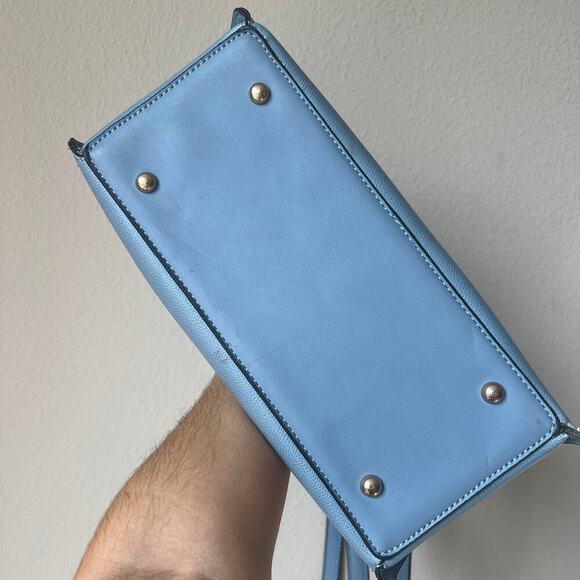 NEW Moda Luxe Maya Satchel in Light Blue - Picture 3 of 5